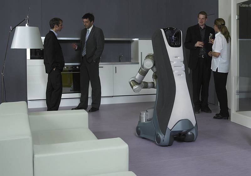 Messe Design, Road Show Design, Fraunhofer IPA, Care-O-Bot messe-design-roadshow-design-care-o-bot-3-booth-schlagheck-design