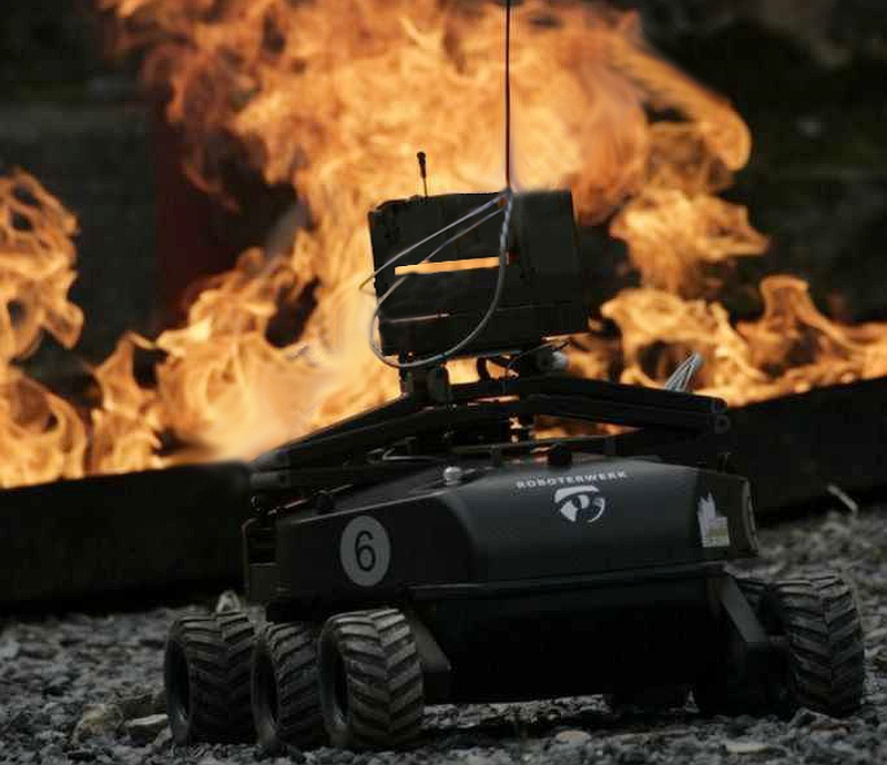 Robotik, Produktentwicklung, Produktdesign, Prototypenbau, Roboterwerk, Foxbot robotik-robotic-foxbot-rheinmetall-defence-roboterwerk-elrob-schlagheck-design